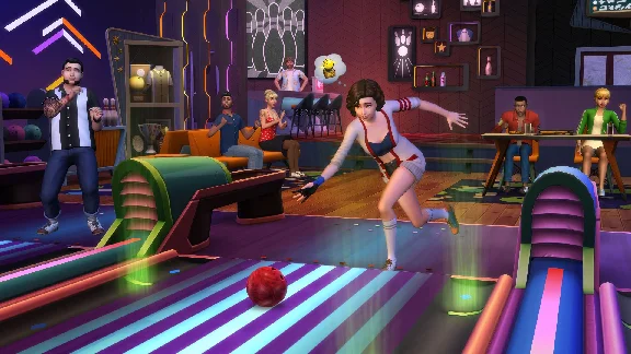 THE SIMS 4: BOWLING NIGHT (Origin key) -- Region free