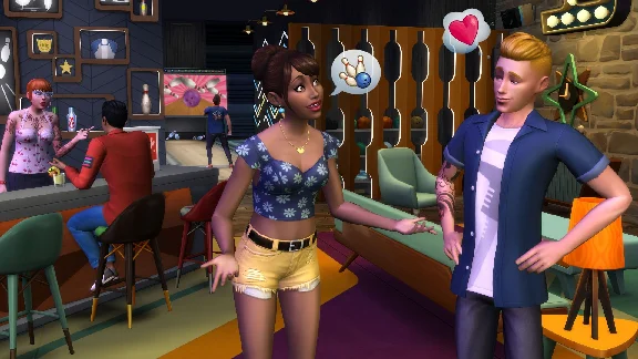 THE SIMS 4: BOWLING NIGHT (Origin key) -- Region free