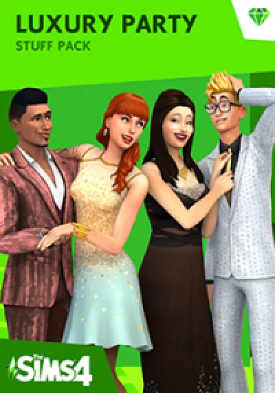THE SIMS 4: LUXURY PARTY (Origin key) -- Region free