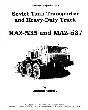 Soviet-Tank Transporter and Heavy Duty Truck MAZ-535