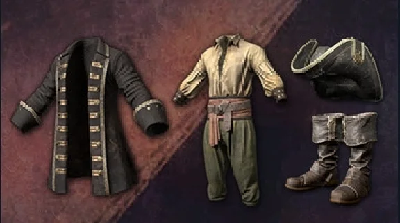 PUBG PIRATE CAPTAIN SET (легальный код) Все страны