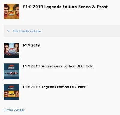 ✅ F1 2019 Legends Edition Senna & Prost XBOX ONE Key 🔑