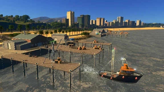 Cities Skylines Sunset Harbor (steam key)