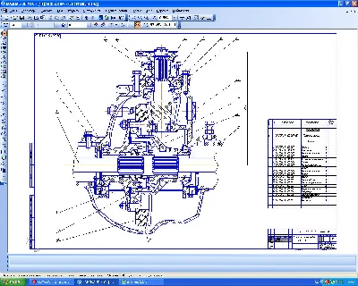 Plans rear axle GAZ-3307