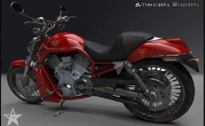 Harley Davidson 3d model