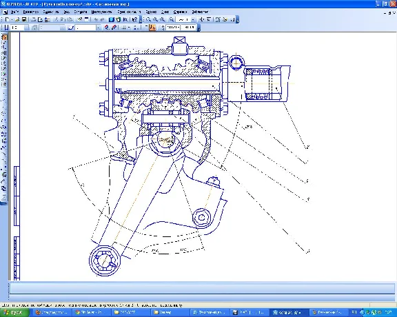 Plans steering GAZ-3307