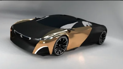 Peugeot Onyx 3d model