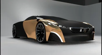 Peugeot Onyx 3d model