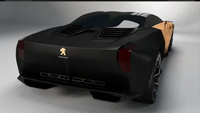 Peugeot Onyx 3d model