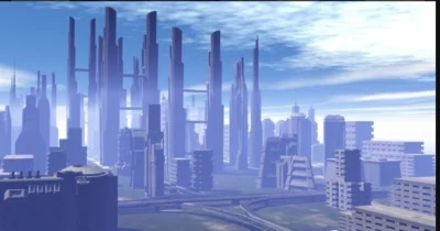 City of future 3d model