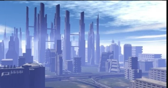 City of future 3d model