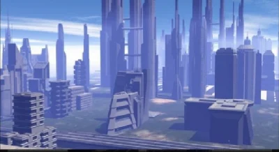 City of future 3d model
