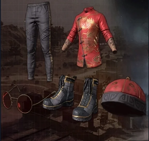 PUBG Golden Dragon Set (legal code) Region free