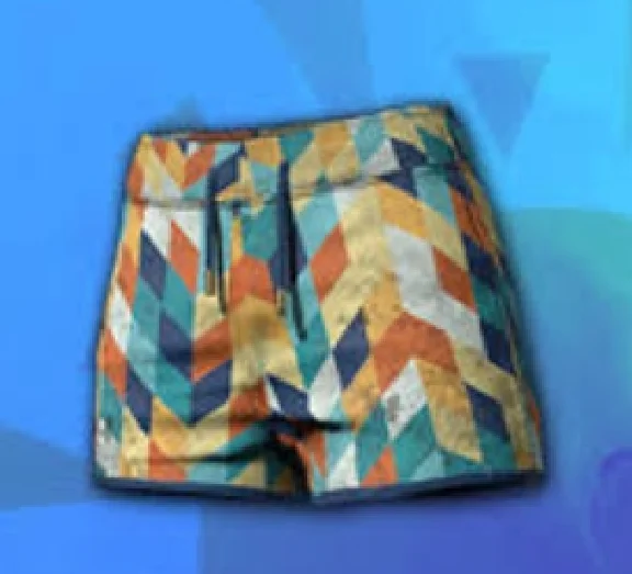 PUBG Citrus Mosaic Shorts (legal code) Region free