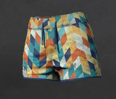 PUBG Citrus Mosaic Shorts (legal code) Region free