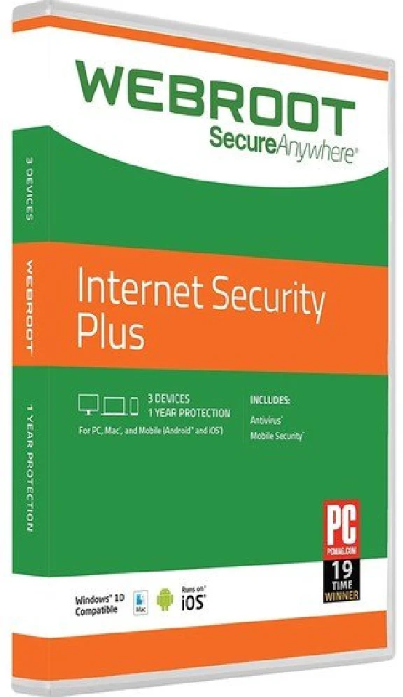 Webroot Internet Security Plus    2 years / 3 device