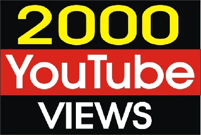 ✅ 2000 Views YOUTUBE ▶️🚀 [The Best] [2K] ⭐