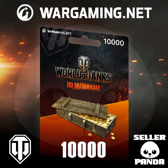 🎖️ WORLD OF TANKS 10000 GOLD TEPA BONUS-CODE WOT