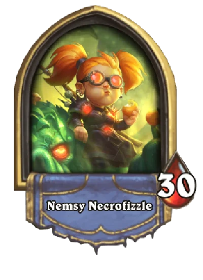 НЕМСИ НЕКРОПШИК - Hearthstone - Портрет Чернокнижника