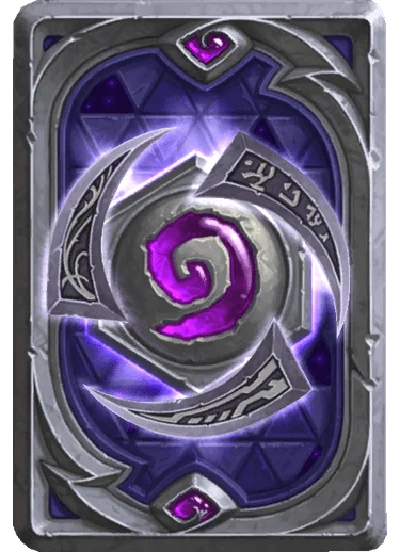 HERO OF THE STORM - Hearthsotne - Cardback
