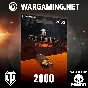 🎖️ WORLD OF TANKS 2000 ЗОЛОТА TEPA БОНУС-КОД ГОЛДА WOT