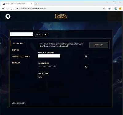 ⭐VALORANT Бета EU ⭐Италия⭐Полный доступ+Смена данных