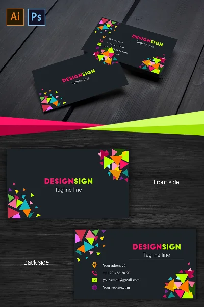Business card for you and your business