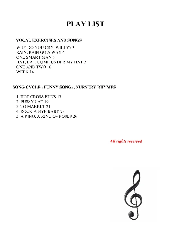 Vocals for kids