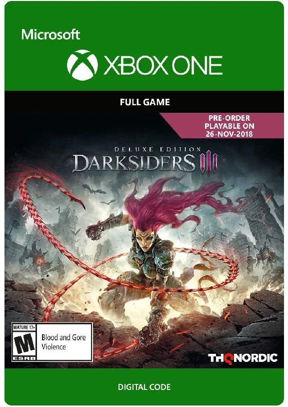 ✅Darksiders III - Deluxe Edition Xbox One Key🔑 ⭐🔥