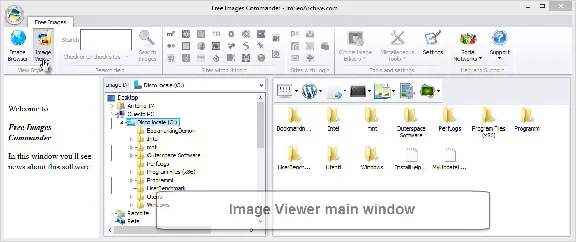 Free Images Commander software