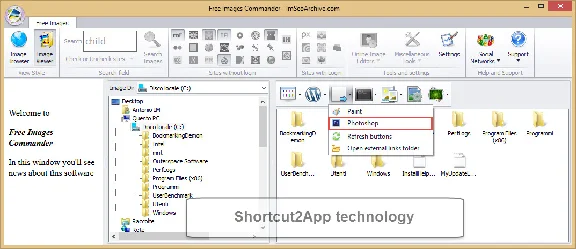 Free Images Commander software