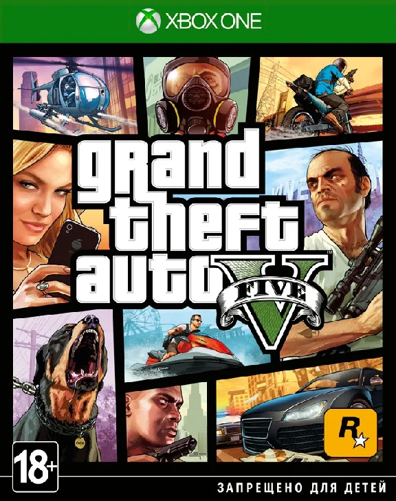 Grand Theft Auto V (GTA 5) + Cyberpunk 2077 XBOX ONE