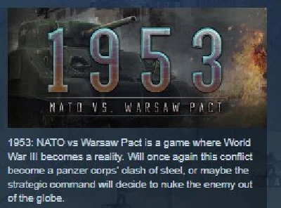 1953: NATO vs Warsaw Pact STEAM KEY REGION FREE GLOBAL