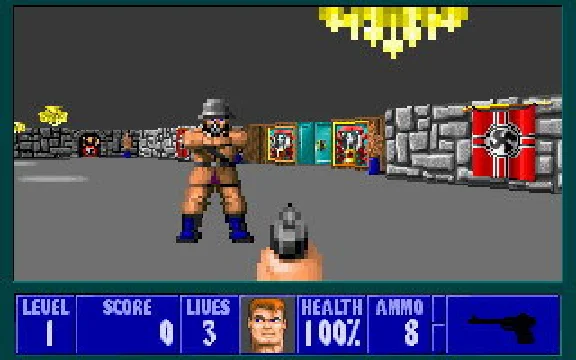Wolfenstein 3D (Steam Gift Region Free / ROW)