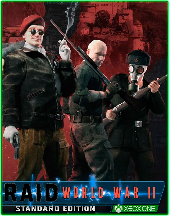 RAID World War II,Past Cure,Dungeons 3 XBOX ONE
