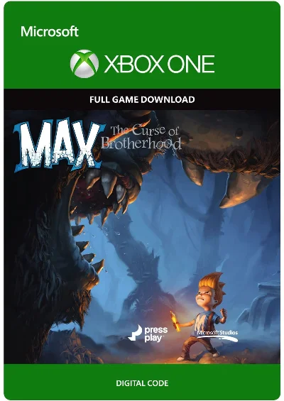 ✅ Max: The Curse of Brotherhood XBOX ONE Key 🔑