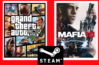 🚀GTA V 5 + MAFIA 3 - STEAM (Region Free)