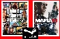 🚀GTA V 5 + MAFIA 3 - STEAM (Region Free)