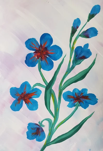 Видеокурс: рисуем "Снежные ели",  "Морозные узоры"