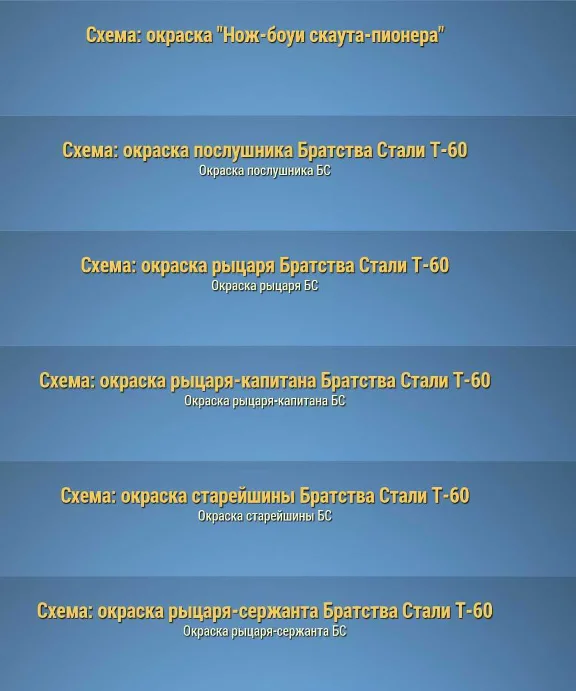 The most rare plans in fallout76