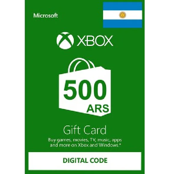 XBOX LIVE 500 (ARS GIFT CARD) (ARGENTINA)
