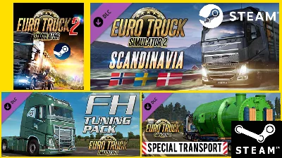 🔥Euro Truck Simulator 2 (Scandinavia+Special Transpor)