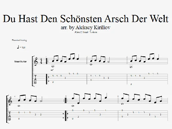 Du Hast Den Schönsten Arsch Der Welt, Алекс Кристенсен