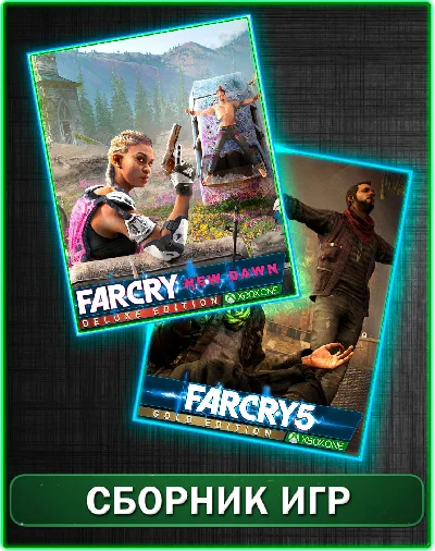 Far Cry 5 Gold Edition,Far Cry New Dawn Deluxe XBOX ONE