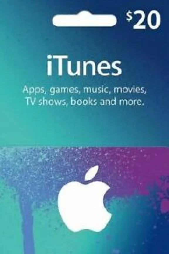 ITUNES 20 USD USA GIFT CARD