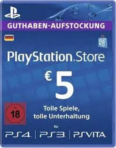 PSN 5 EUR DE PLAYSTATION NETWORK GERMANY