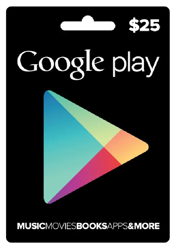 GOOGLE PLAY GIFT CARD $25 USA