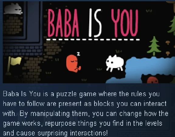 Baba Is You [steam key, ru + cis]