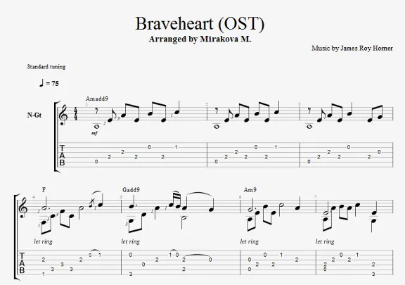 Braveheart OST