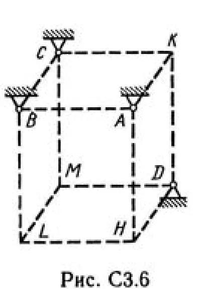 Решение С3-68 (Рисунок С3.6 условие 8 С.М. Тарг 1989 г)